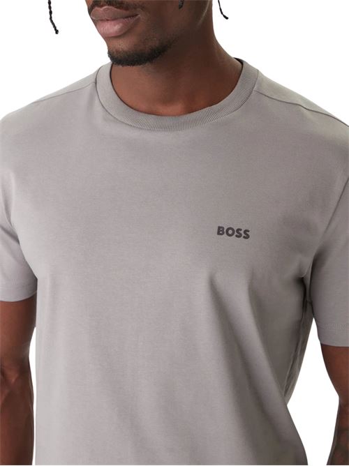 T-shirt stretch con logo Boss Green | 50506373036